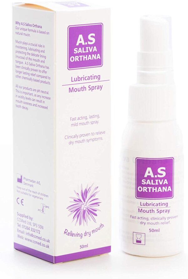 Buy A S Saliva Orthana Moisturising Dry Mouth Spray 50ml