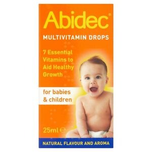 Abidec Multivitamin Drops for Babies and Children, 25ml