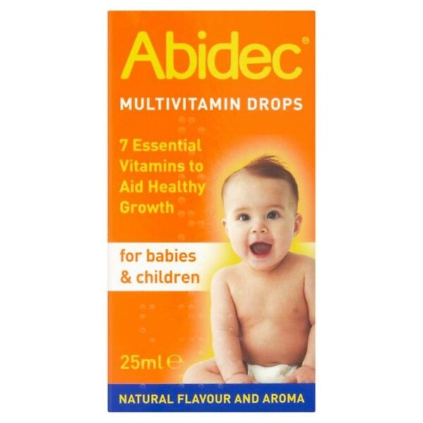 Abidec Multivitamin Drops for Babies and Children, 25ml