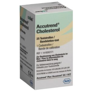 Accutrend Cholesterol Test Strips