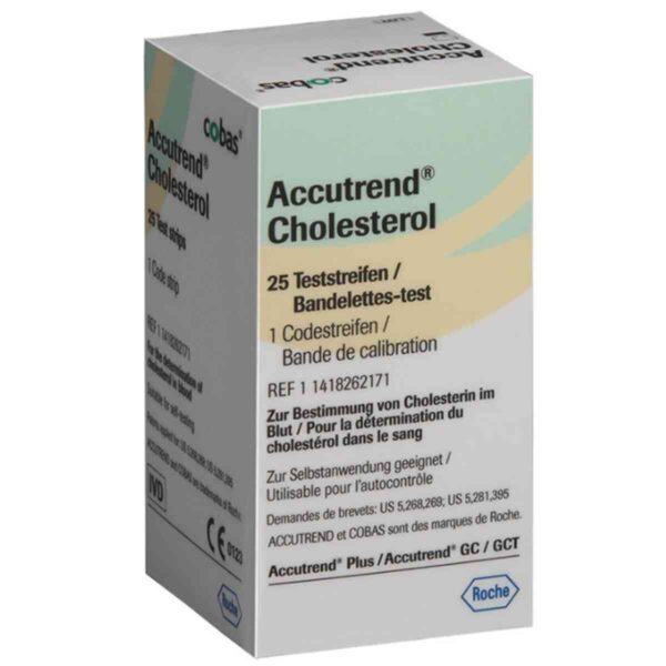 Accutrend Cholesterol Test Strips