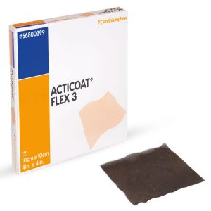 Acticoat Flex 3 Silver Coated Antimicrobial Dressings