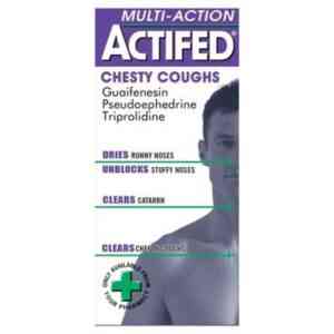 Actifed Chesty Coughs Multi-Action, 100ml