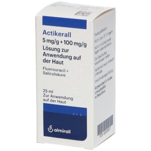 Actikerall Solution - Fluorouracil and Salicylic acid Solution, 25ml