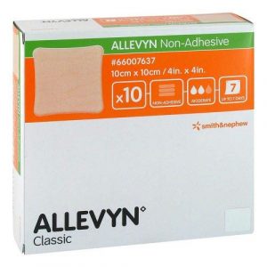 Allevyn Non Adhesive Wound Dressing, Pack of 10