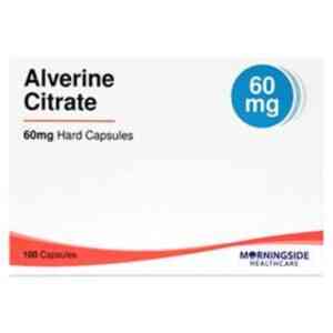 Alverine Citrate 60mg Capsules, 100 Capsules