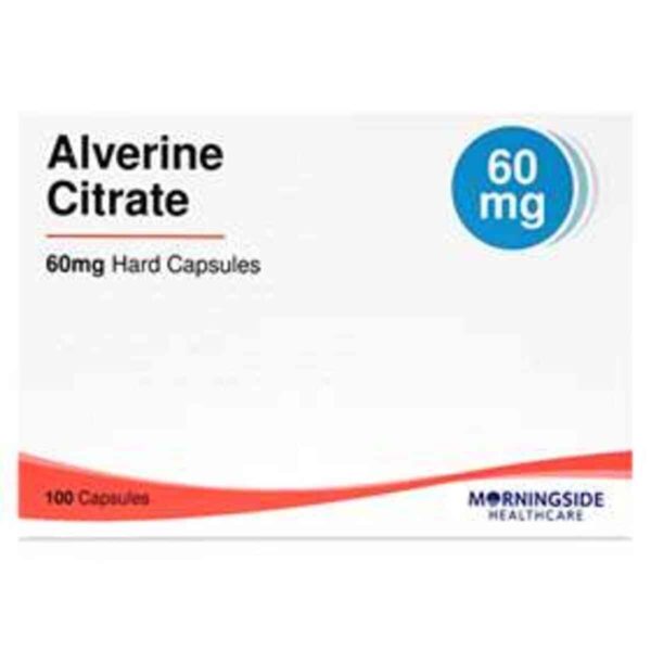 Alverine Citrate 60mg Capsules, 100 Capsules