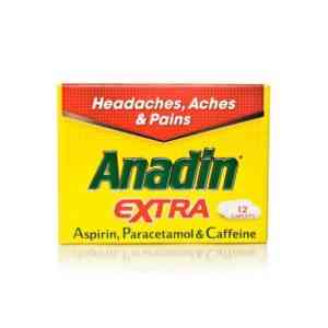 Anadin Extra Caplets, 12 Caplets