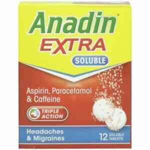 Anadin Extra Soluble Tablet, 12 Tablets