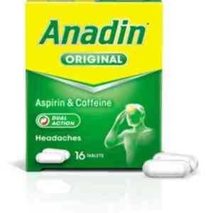 Anadin Original Caplet, 16 Caplets