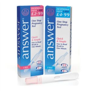 Answer Pregnancy Test DOUBLE