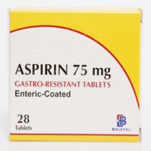 Aspirin 75mg Enteric Coated Tablets