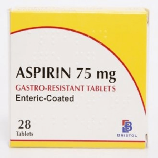 Aspirin 75mg Enteric Coated Tablets