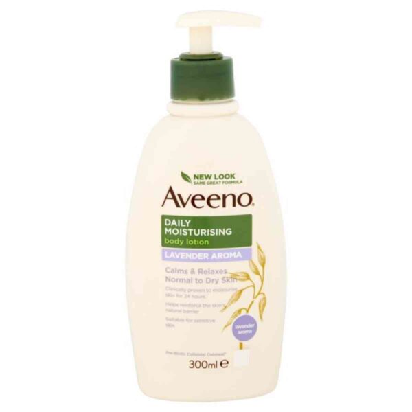 Aveeno Daily Moisturising Lotion Lavender Aroma, 300ml