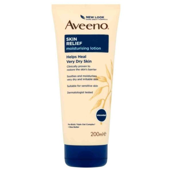 Aveeno Skin Relief Body Lotion Shea Butter, 200ml