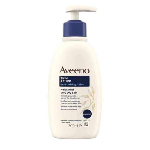 Aveeno Skin Relief Body Lotion Shea Butter, 300ml