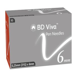 BD Viva Pen Needles 6mm 31G