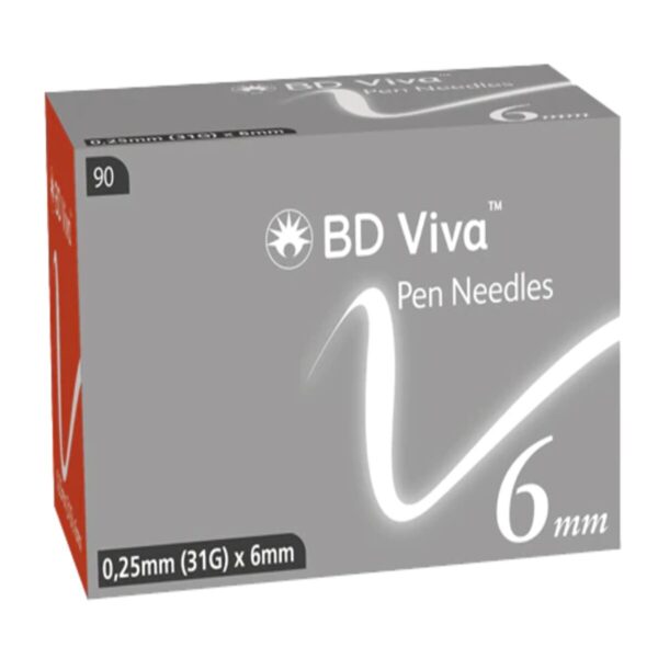 BD Viva Pen Needles 6mm 31G