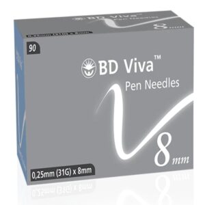 BD Viva Pen Needles 8mm 31G