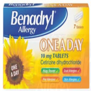 Benadryl Allergy One A Day Relief Tablets