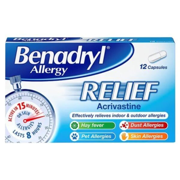 Benadryl Allergy Relief Caps