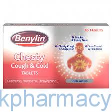 Benylin Chesty Cough And Cold Tablet