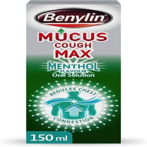 Benylin Mucus Cough Max Menthol Flavour
