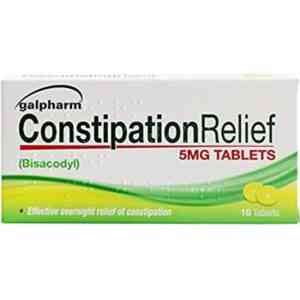 Bisacodyl Tablets 5mg Laxative, 60 Tablets