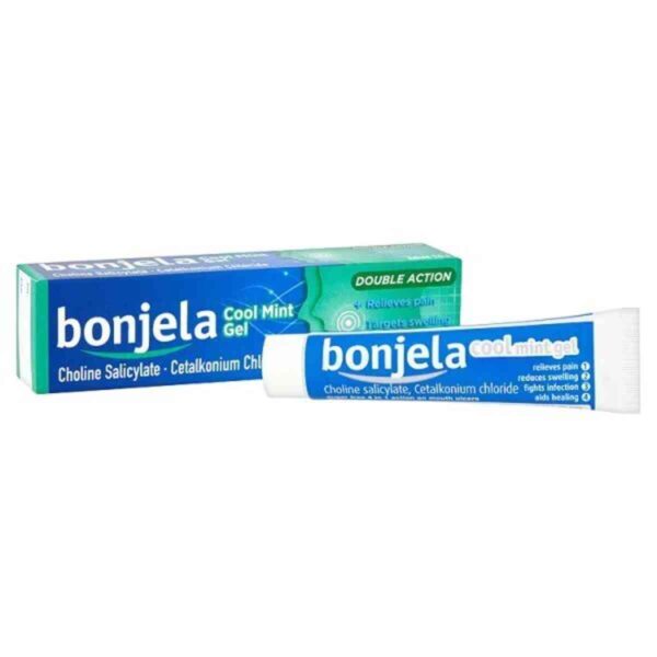 Bonjela Cool Mint Gel Mouth Ulcer Relief For Adults