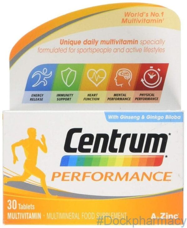 Centrum Performance tablets