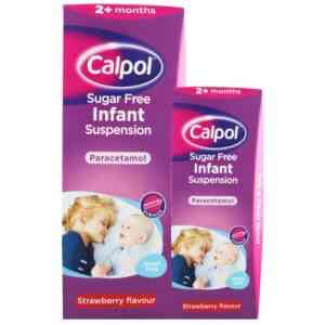 Calpol Infant Suspension Sugar Free, 100ml