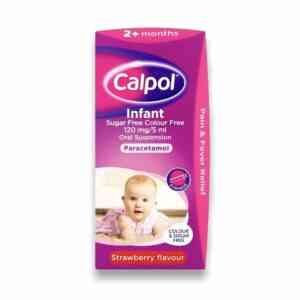 Calpol Infant Suspension Sugar Free and Colour Free, 100ml