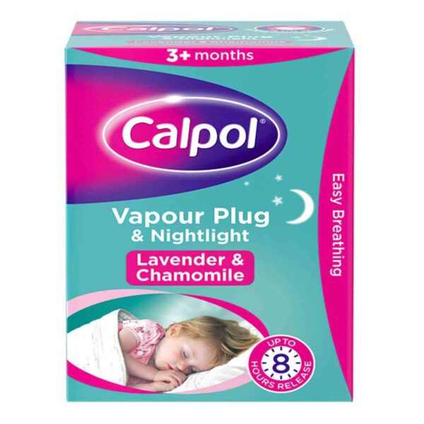 Calpol Vapour Plug & Nightlight + 3 Refill Pads