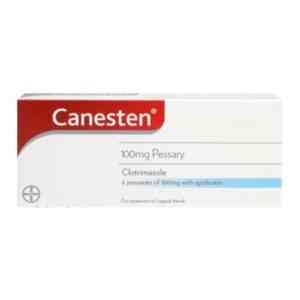 Canesten 100mg Vaginal Pessary, 6 Pessaries