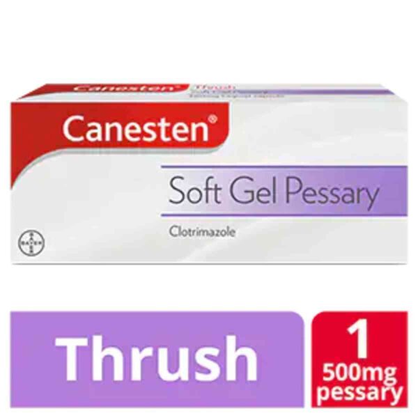 Canesten Thrush Soft Gel Pessary, 500mg Pessary