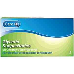 Glycerin Suppositories Child