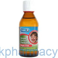 Care Simple Linctus Paediatric Sugar Free