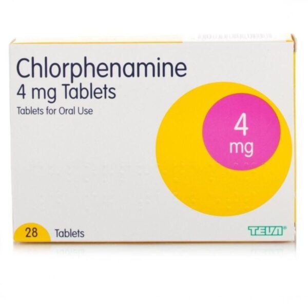 Careway Allergy Relief Chlorphenamine 4mg Tablets