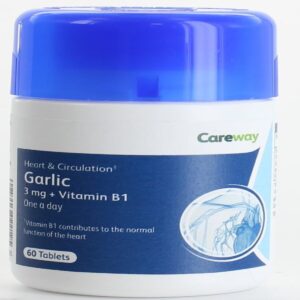 Careway Odourless Garlic 3mg Plus Vitamin B1 Tablets