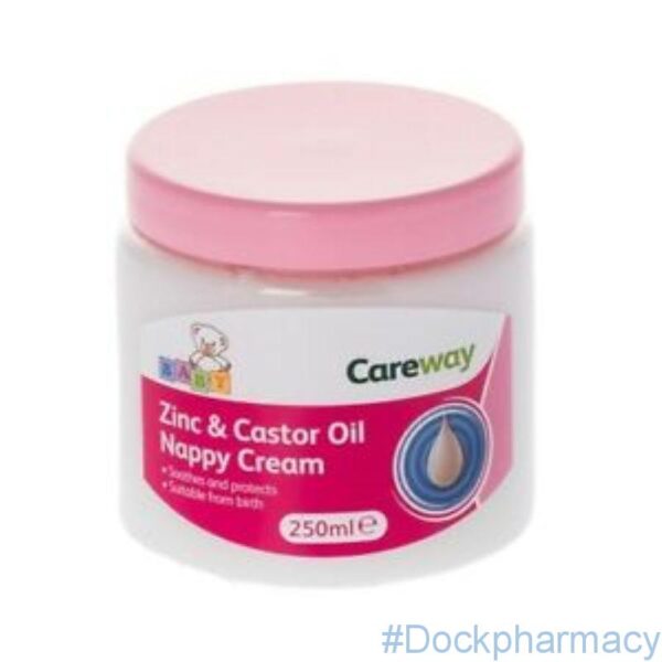 Zinc & Castor Oil Cream, 250ml