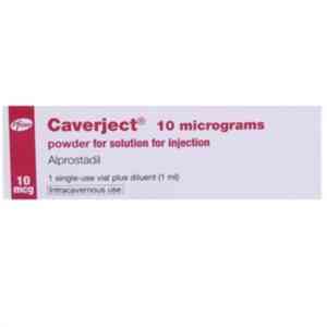 Caverject 10mcg Injection, 1 Pack