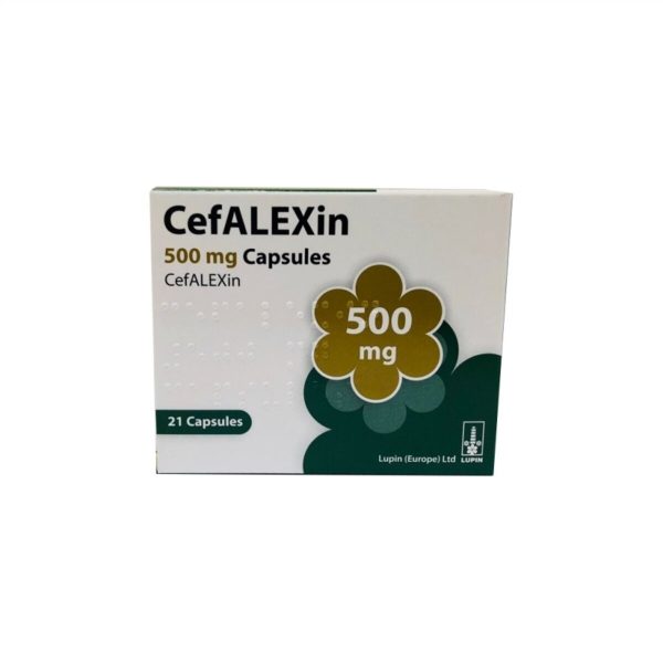 Cefalexin 500mg Capsules, 21 Capsules