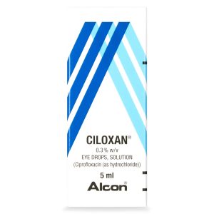 Ciloxan Eye Drops - Ciprofloxacin Eye Drops, 5ml