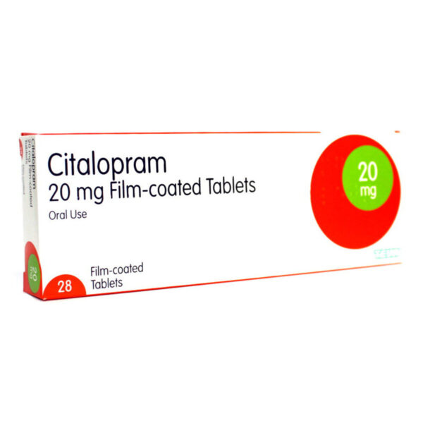 Citalopram 20mg Tablets, 28 Tablets