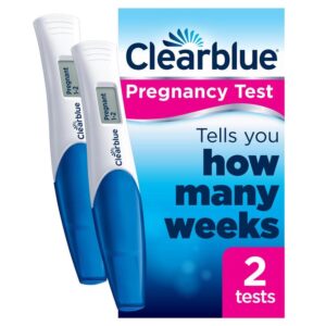 Clearblue Digital Pregnancy Test with weks indicator 2 TEST