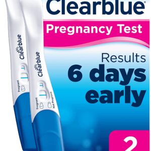 Clearblue Pregnancy Test - Ultra Early (10 mIU), Results 6 Days Early, 2 Tests