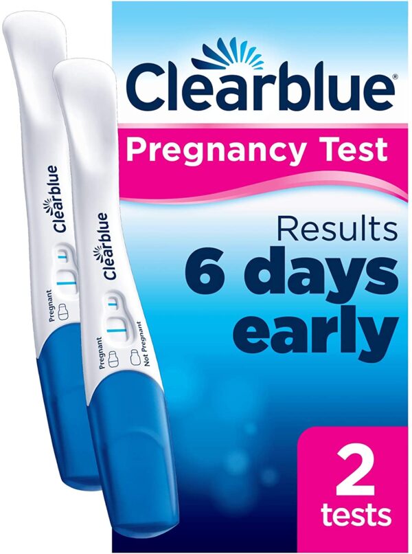 Clearblue Pregnancy Test - Ultra Early (10 mIU), Results 6 Days Early, 2 Tests