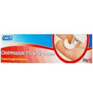 Clotrimazole Cream 1% - Treats Fungal Infections, 20g