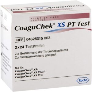 CoaguChek XS PT Test Strips 2 X 24