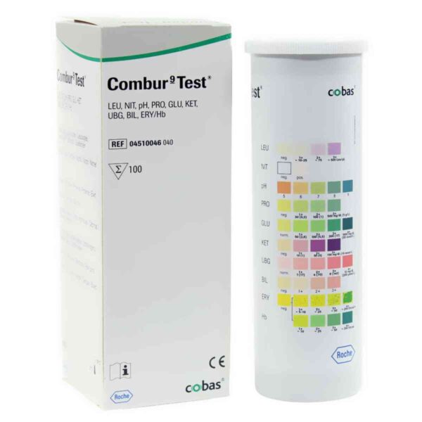 Combur 9 Urine Test Strips